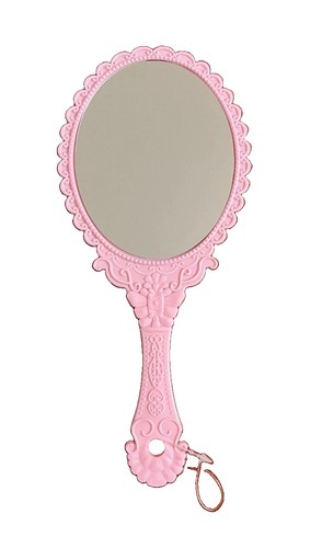 Vintage style pink mirror - vintage,